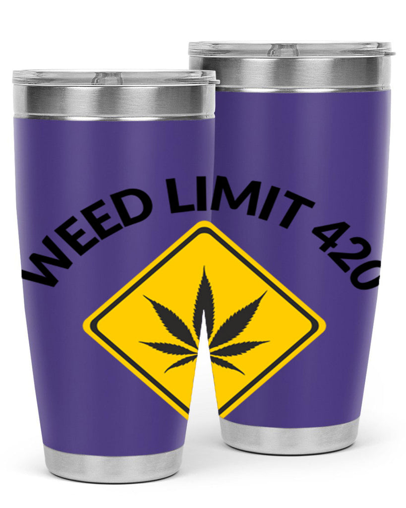 weed limit 420 a 290#- marijuana- Tumbler