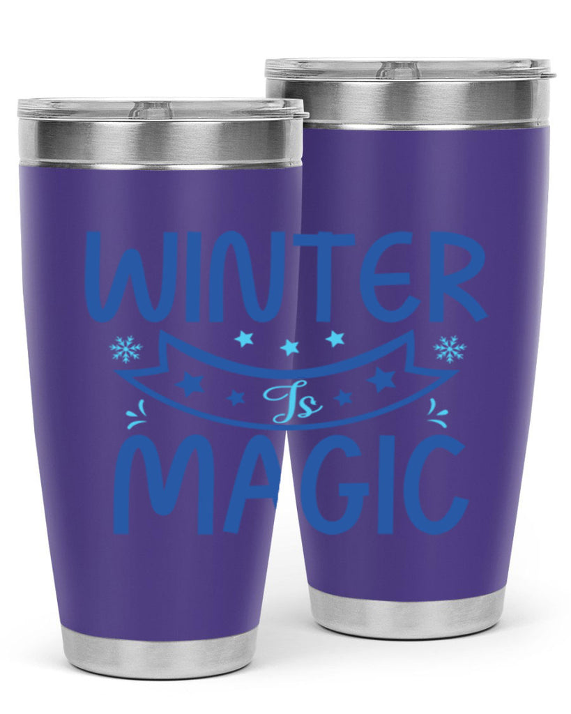 winter is magic 508#- winter- Tumbler