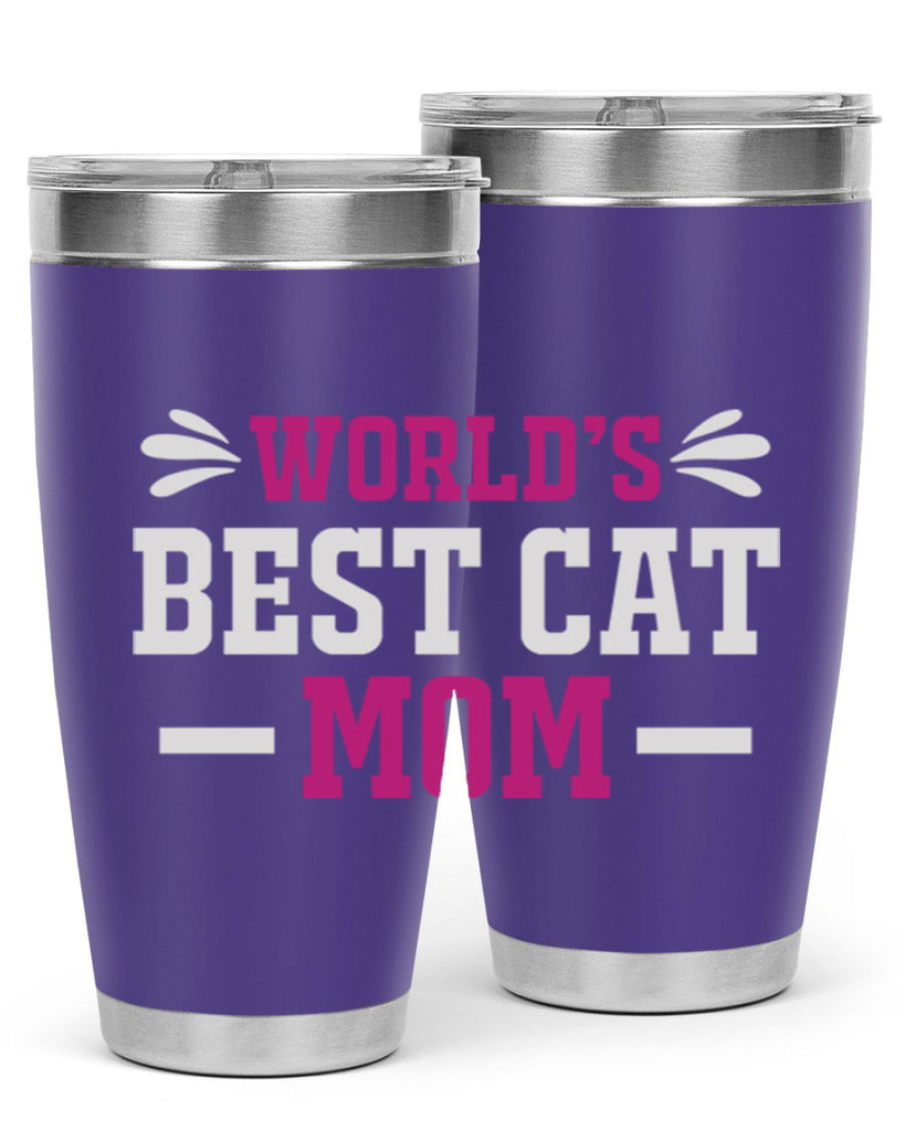 world’s best cat mom 17#- mom- Tumbler