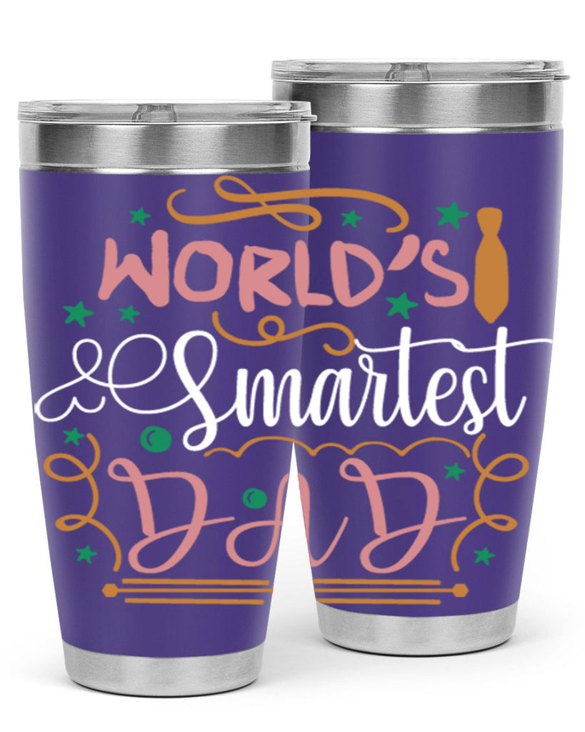 world’s smartest dad 1#- fathers day- Tumbler