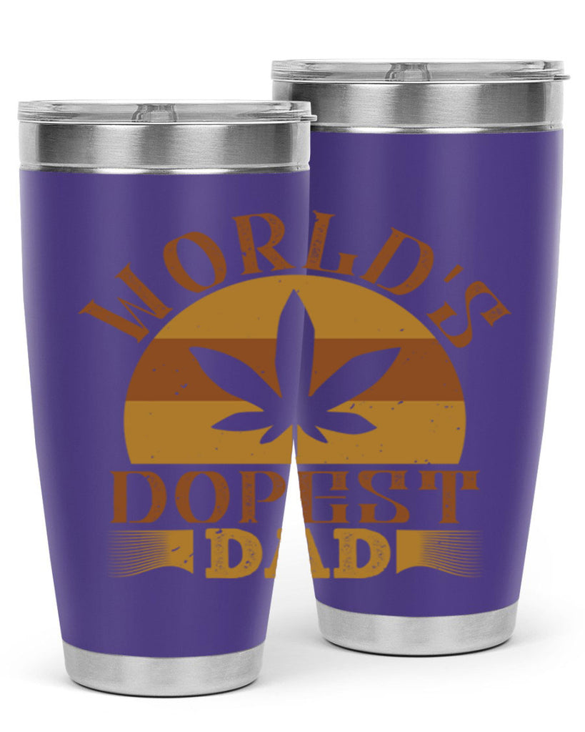 worlds dopest dad 145#- fathers day- Tumbler