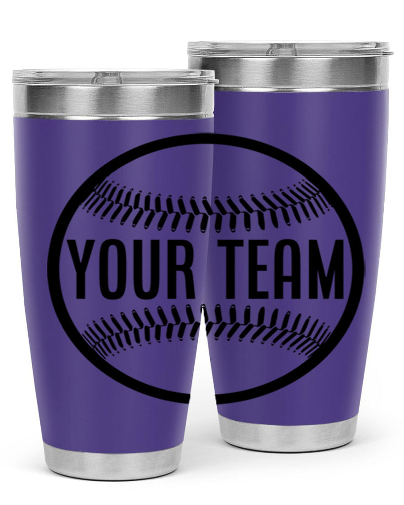 your team 2270#- softball- Tumbler