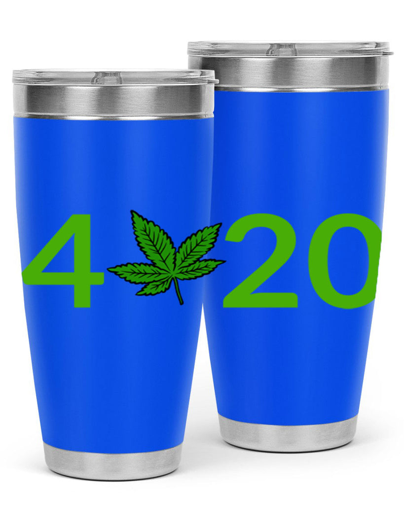 4 cannabis 20#- marijuana- Tumbler