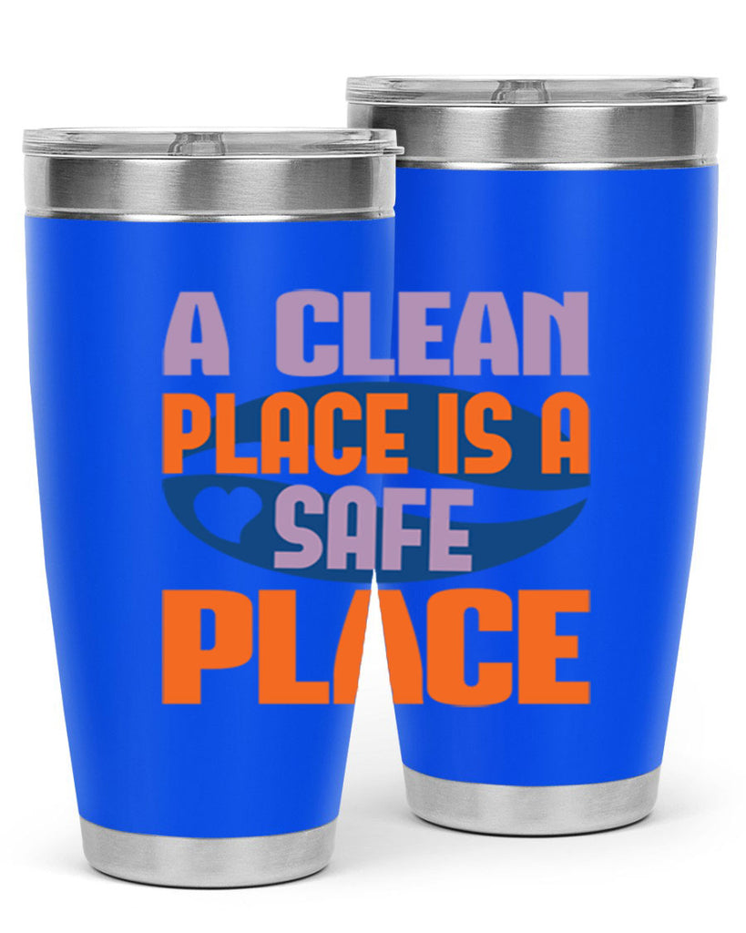 A clean place is a safe place Style 39#- cleaner- Cotton Tank