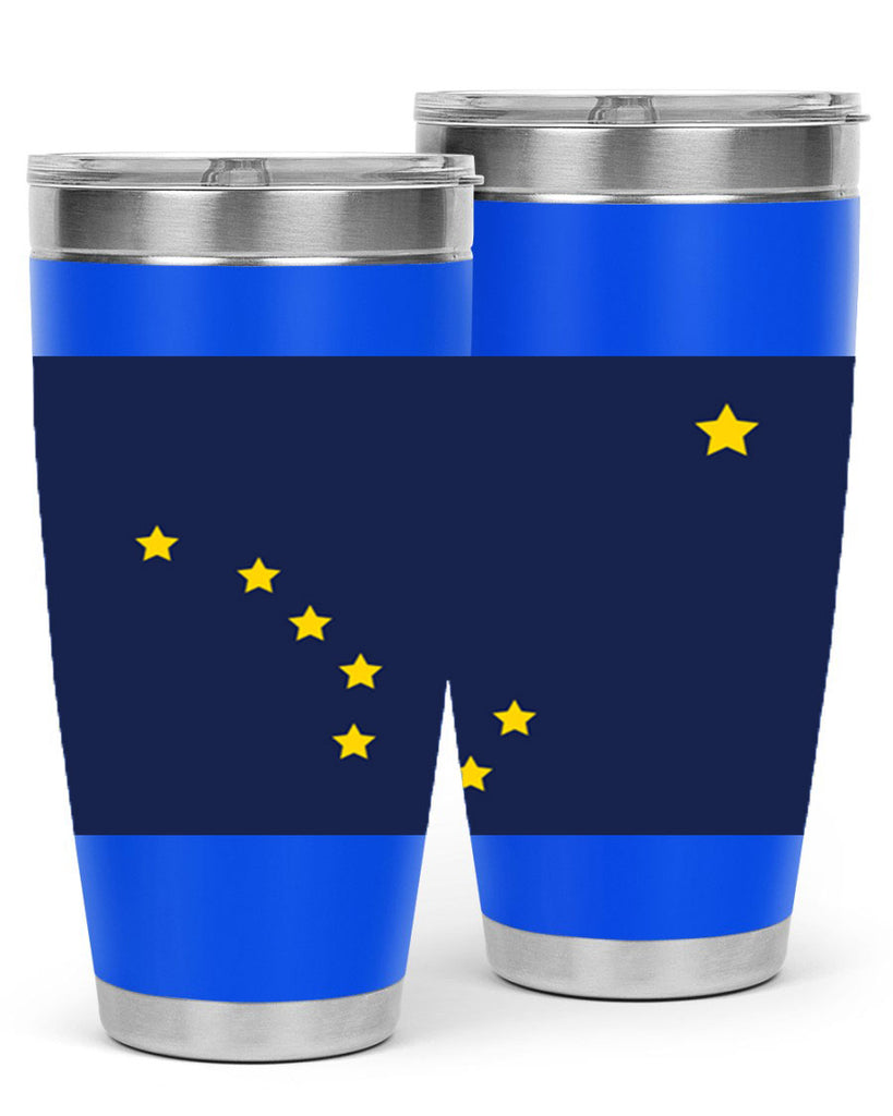 Alaska 50#- Us Flags- Tumbler