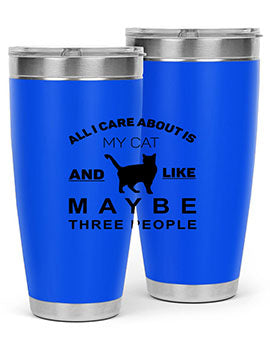 All I Care About is Style 26#- cat- Tumbler