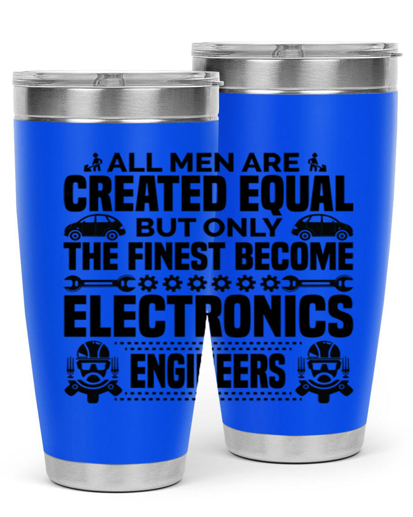 All men are created Style 21#- engineer- tumbler