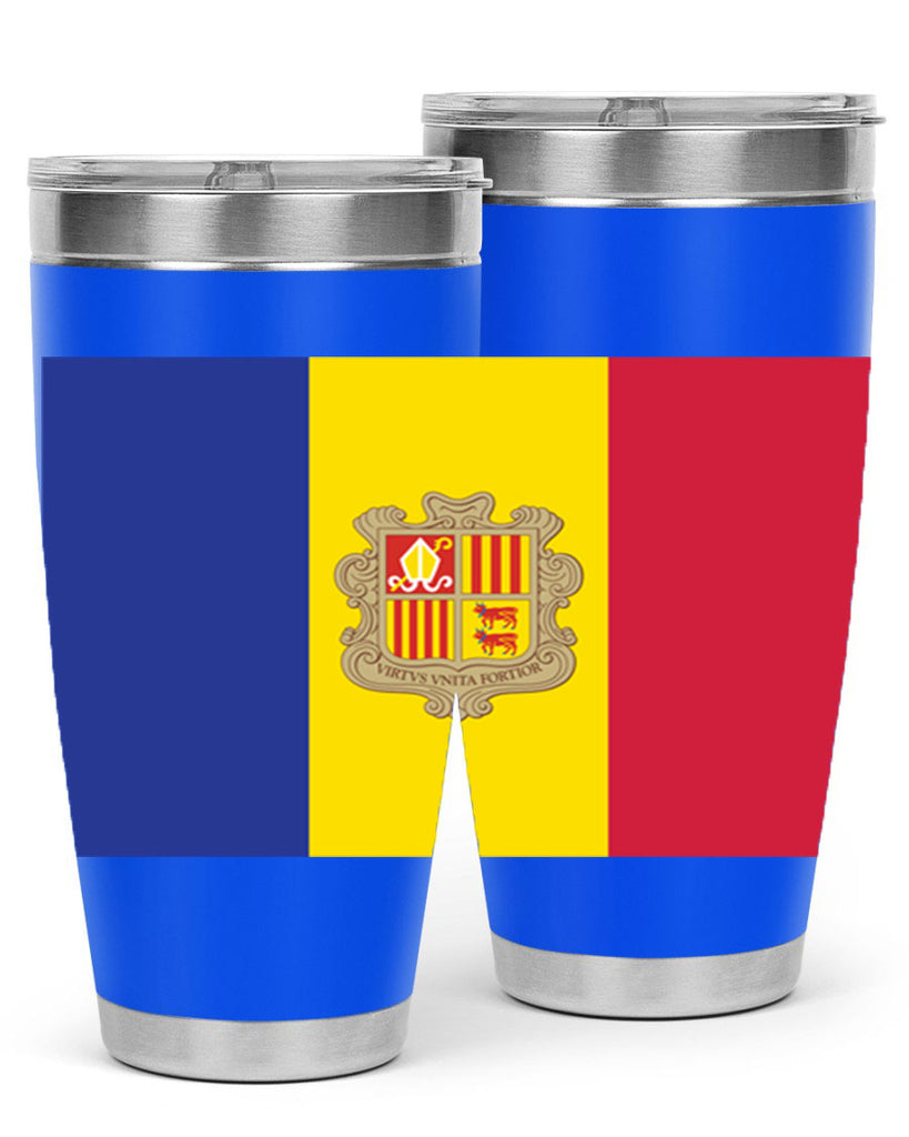 Andorra 194#- world flags- Tumbler