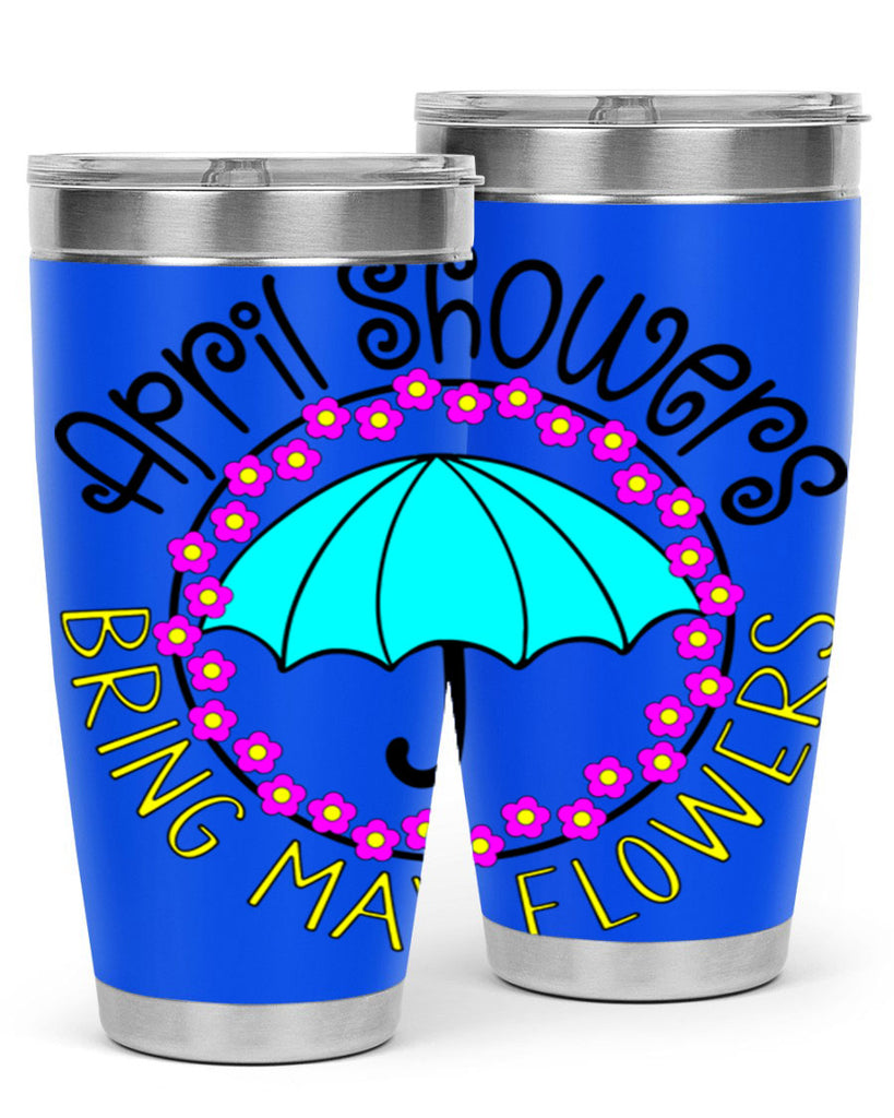 April showers21#- spring- Tumbler