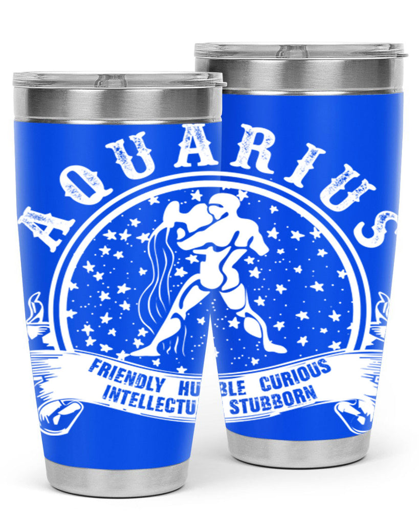 Aquarius 43#- zodiac- Tumbler