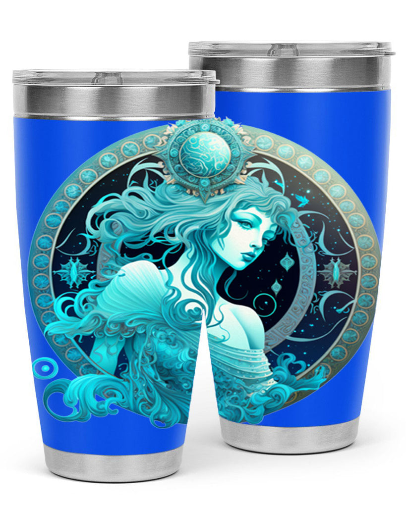 Aquarius 63#- zodiac- Tumbler