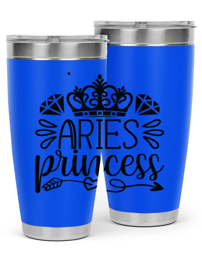 Aries princess 114#- zodiac- Tumbler