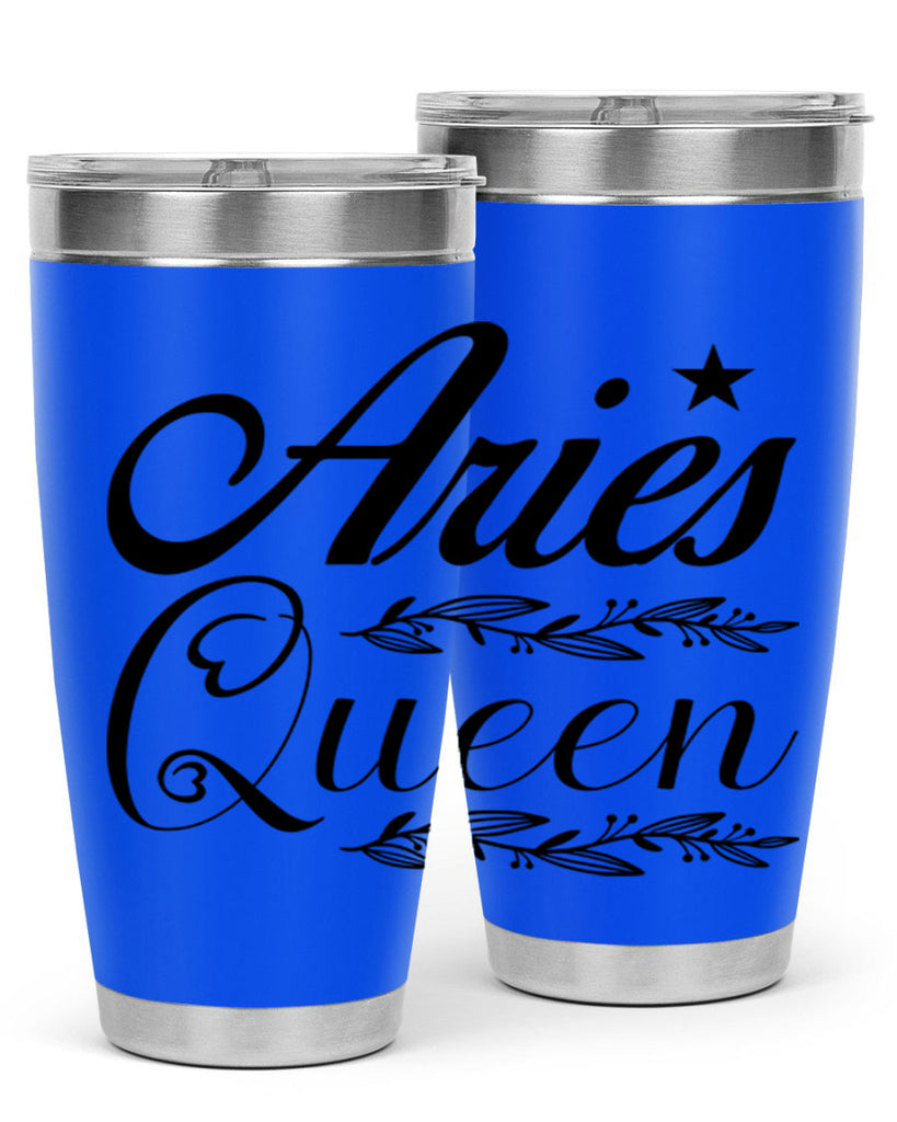 Aries queen 119#- zodiac- Tumbler