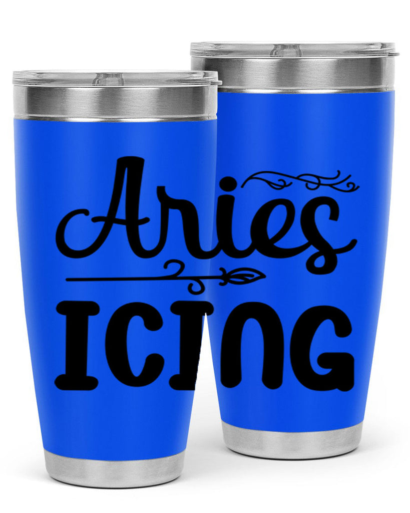 Ariesicing 106#- zodiac- Tumbler
