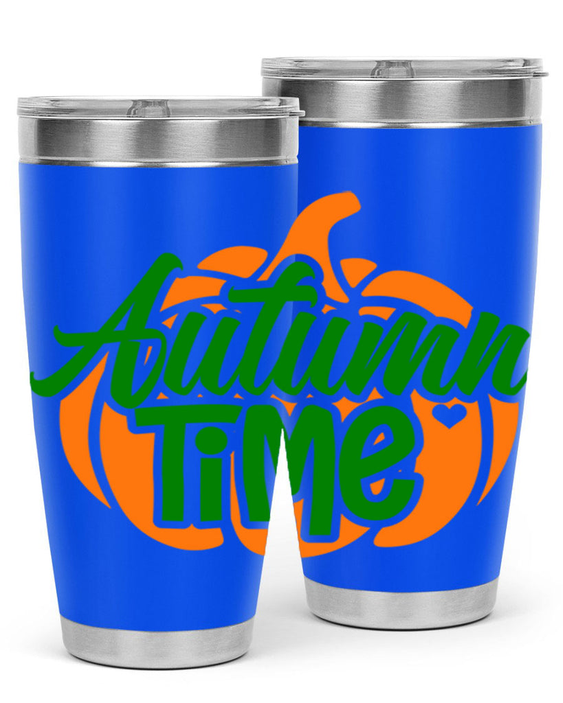 Autumn Time 34#- fall- Tumbler