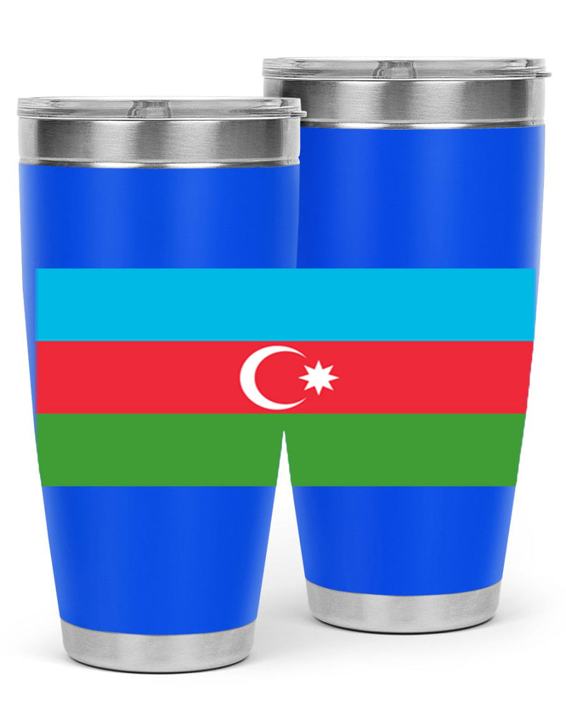 Azerbaijan 187#- world flags- Tumbler