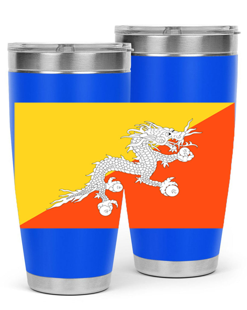 Bhutan 178#- world flags- Tumbler