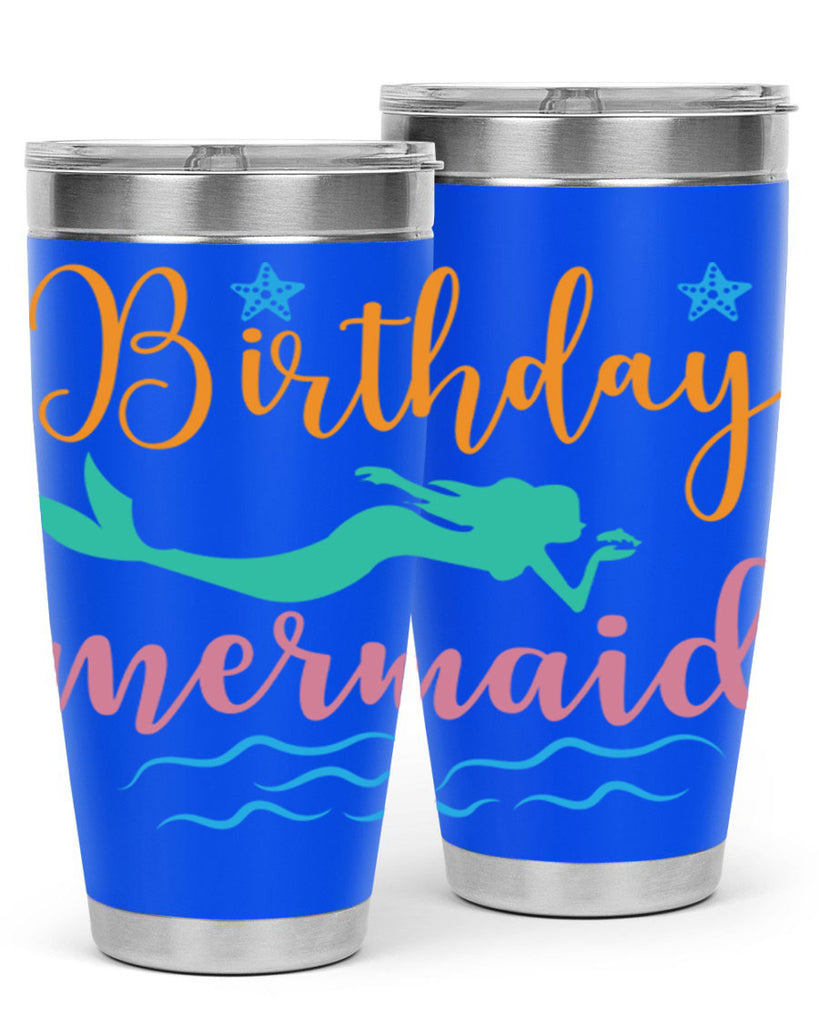 Birthday Mermaid Design 79#- mermaid- Tumbler