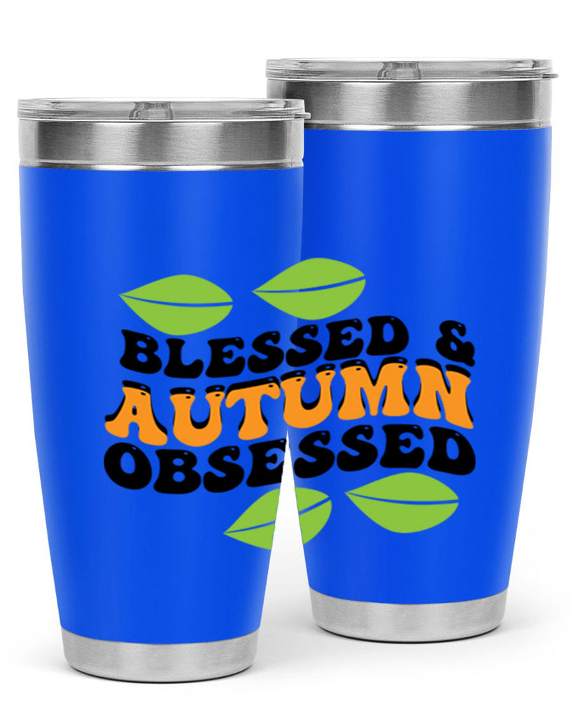 Blessed Autumn Obsessed 48#- fall- Tumbler