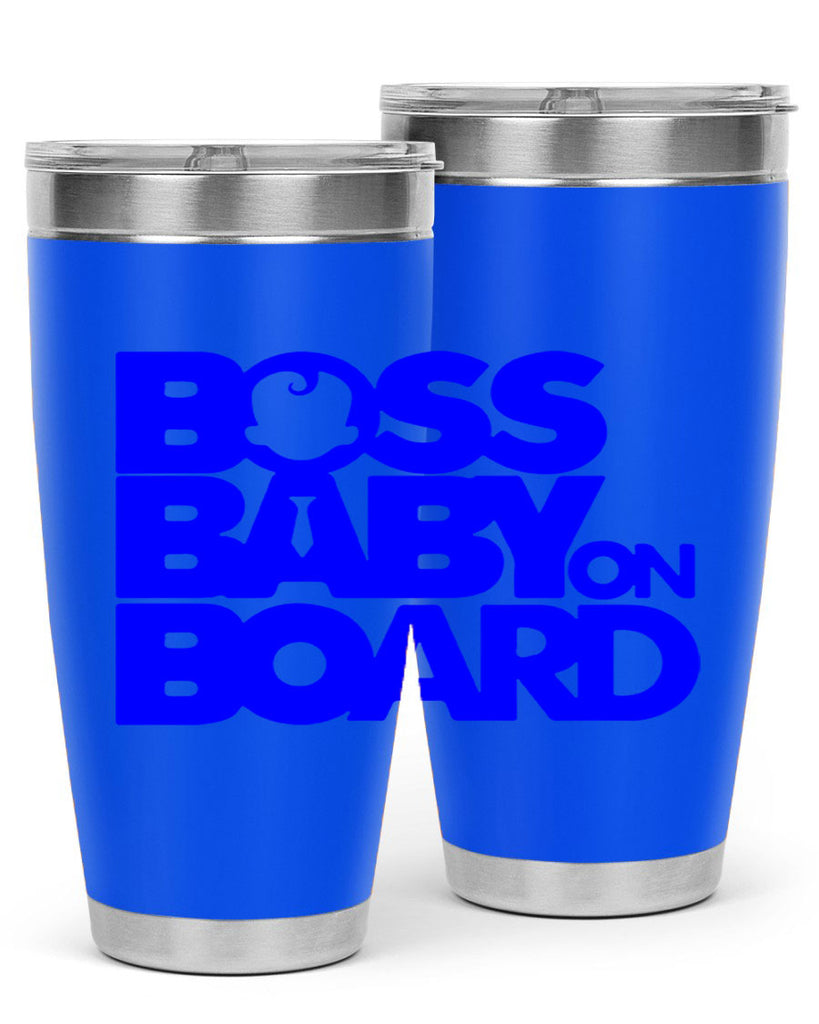 Boss Baby On Board 2#- black words phrases- Cotton Tank