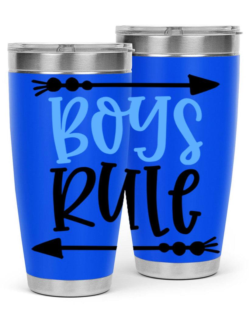 Boys Rule Style 108#- baby- tumbler