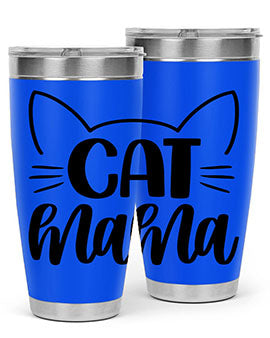 Cat Mama Style 84#- cat- Tumbler