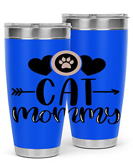Cat Mommy Style 87#- cat- Tumbler