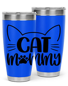 Cat Mommy Style 88#- cat- Tumbler