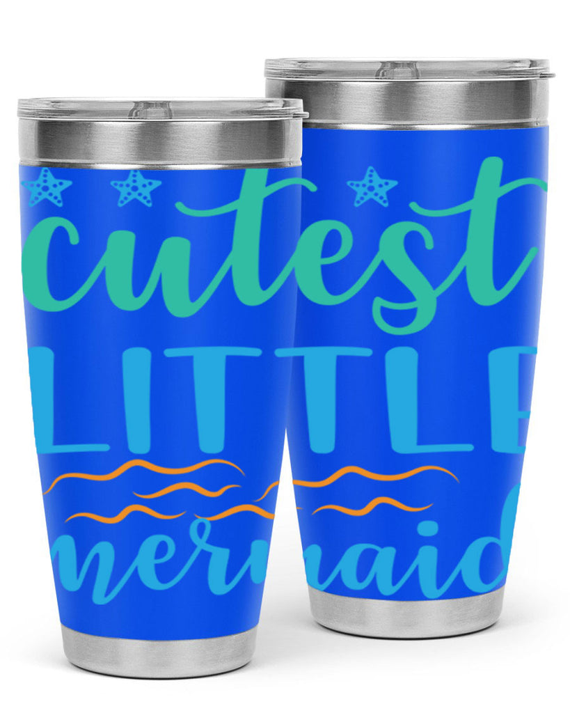 Cutest Little Mermaid Design 97#- mermaid- Tumbler