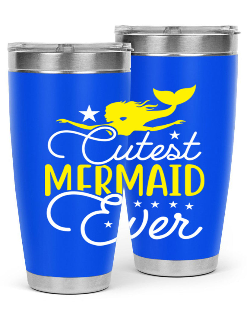 Cutest Mermaid Ever 92#- mermaid- Tumbler