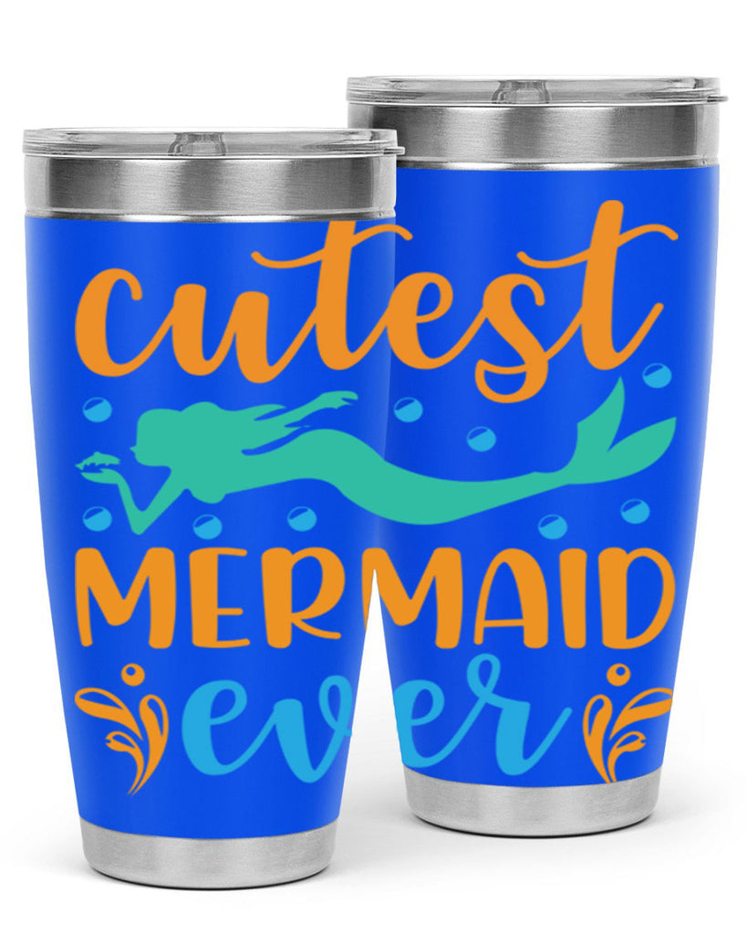 Cutest Mermaid Ever Design 102#- mermaid- Tumbler