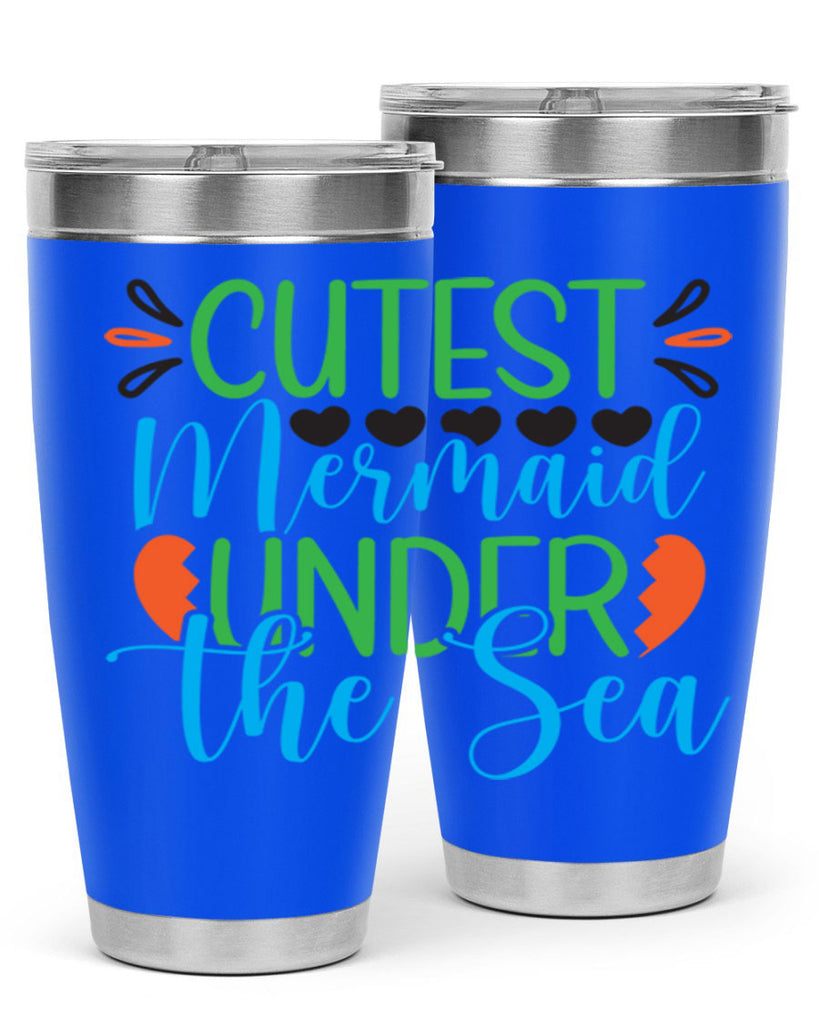 Cutest Mermaid Under The Sea 109#- mermaid- Tumbler