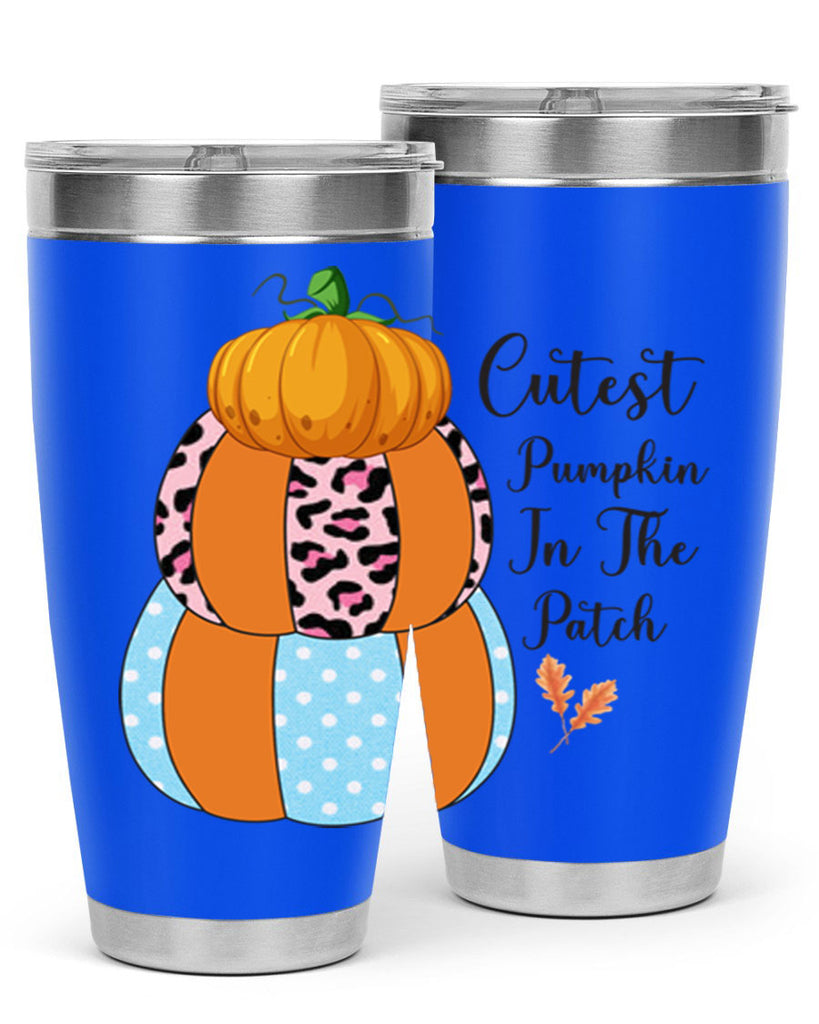 Cutest Pumpkin in the Patch 64#- fall- Tumbler