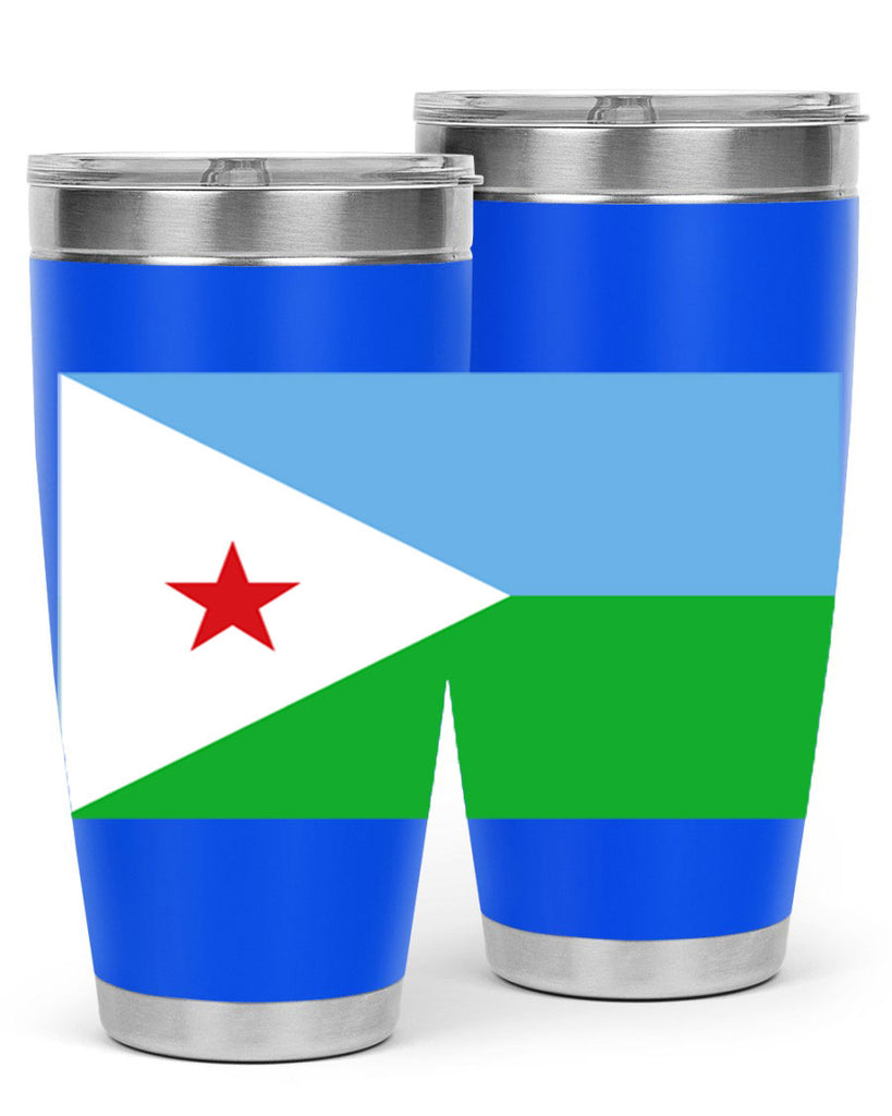 Djibouti 150#- world flags- Tumbler