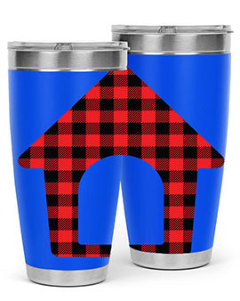 Dog House Style 98#- dog- Tumbler