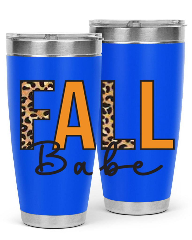 Fall Babe 87#- fall- Tumbler