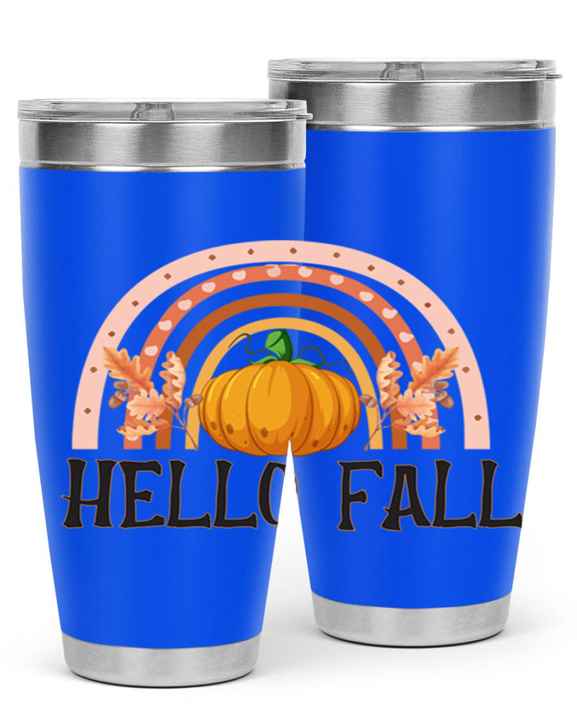 Fall Boho Rainbow 91#- fall- Tumbler