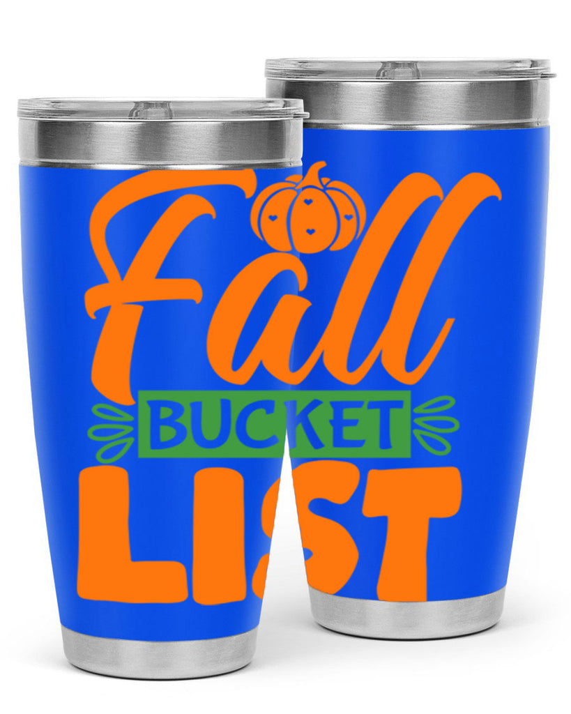 Fall Bucket List 93#- fall- Tumbler
