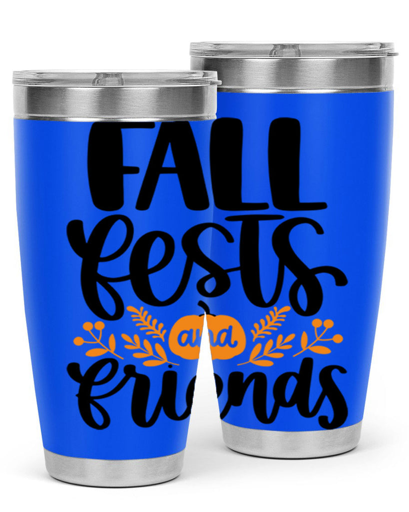 Fall Fests And Friends 484#- fall- Tumbler