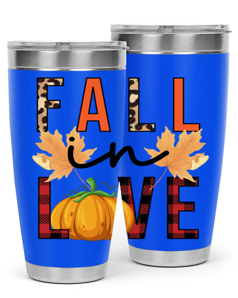Fall in Love 104#- fall- Tumbler