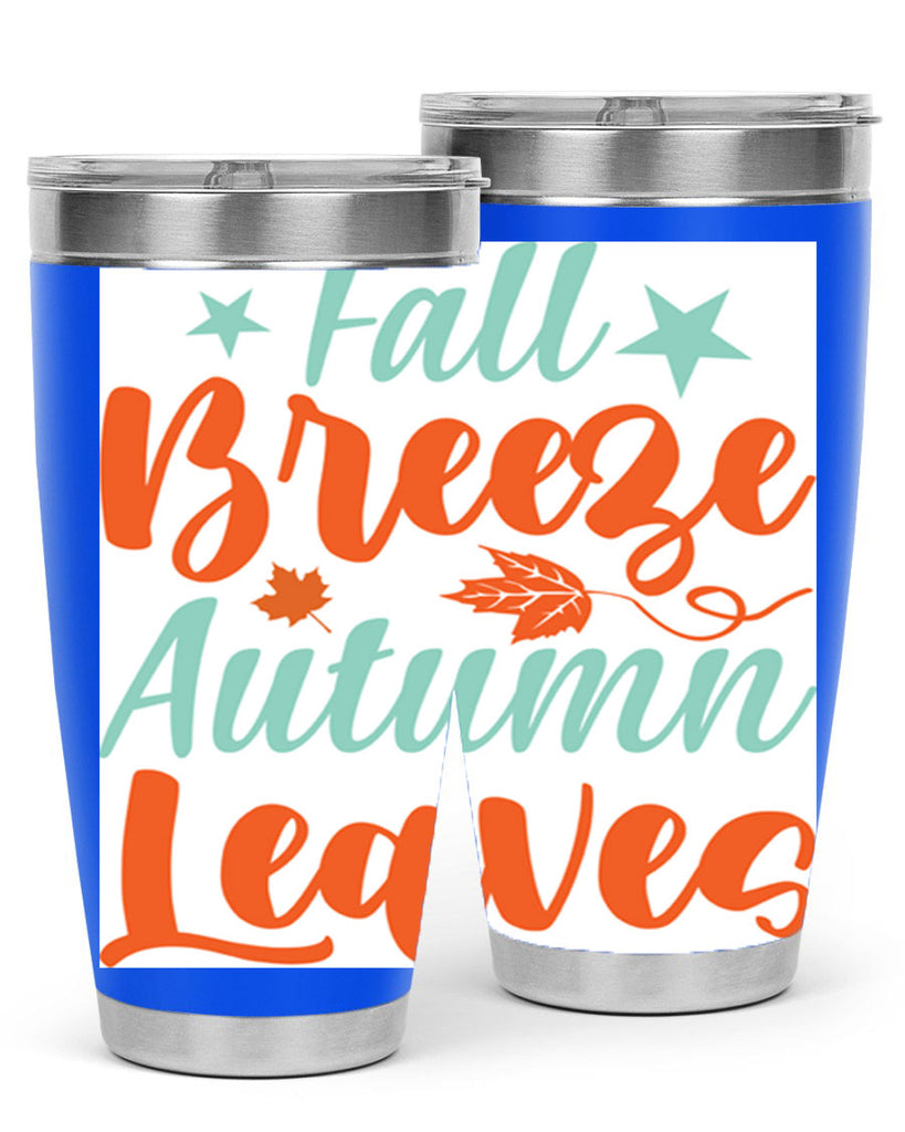 FallBreezeAutumnLeaves 147#- fall- Tumbler