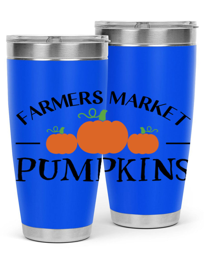 Farmers Market Pumpkins 178#- fall- Tumbler