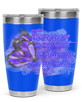 Forever In My Hear Alzheimer 149#- alzheimers- Tumbler