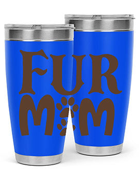 Fur Mom Style 88#- dog- Tumbler