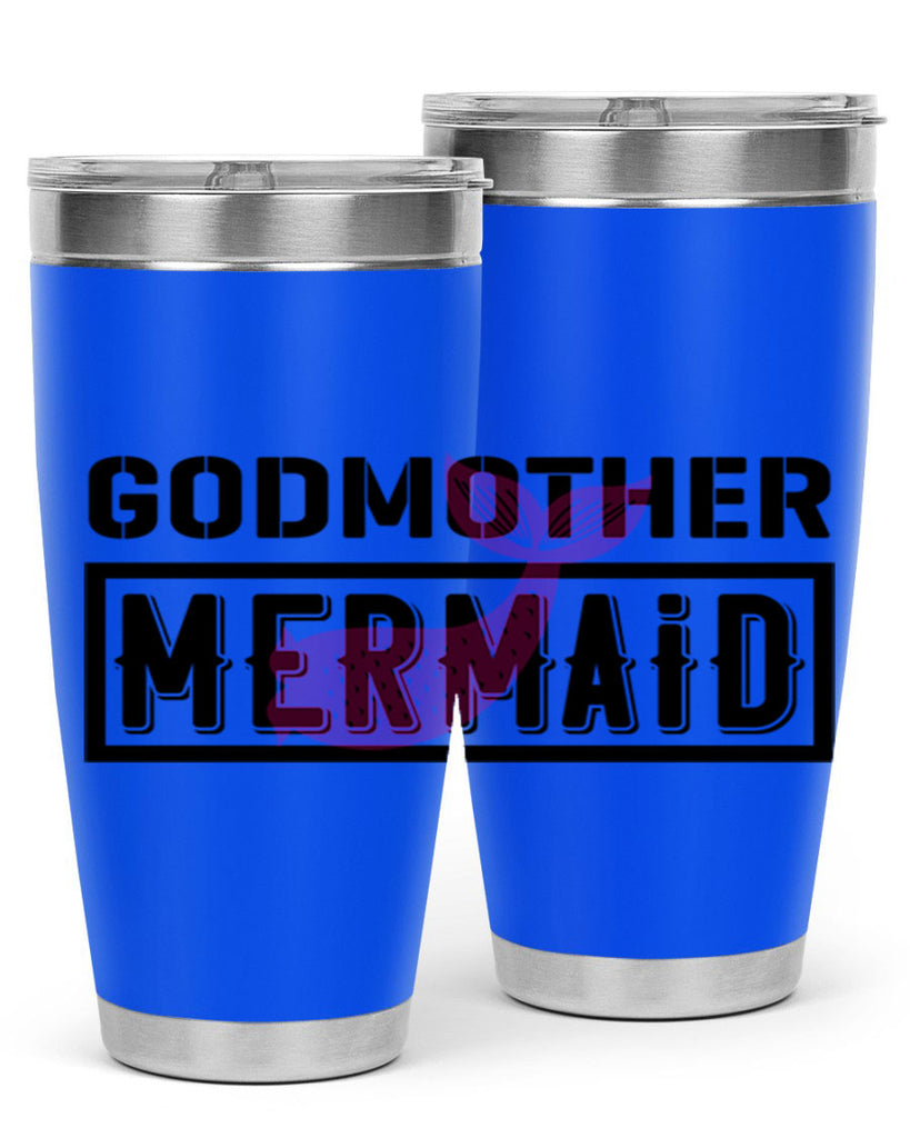 Godmother mermaid 196#- mermaid- Tumbler