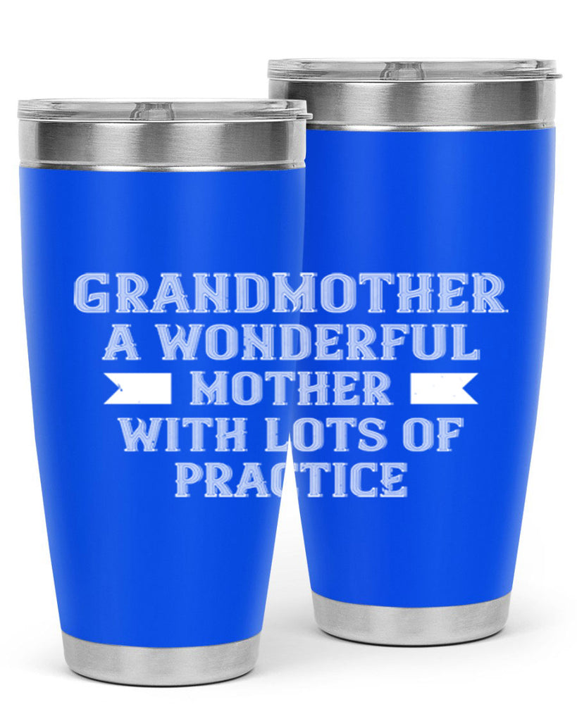 Grandmother a wonderful mother with lots of 82#- grandma - nana- Tumbler