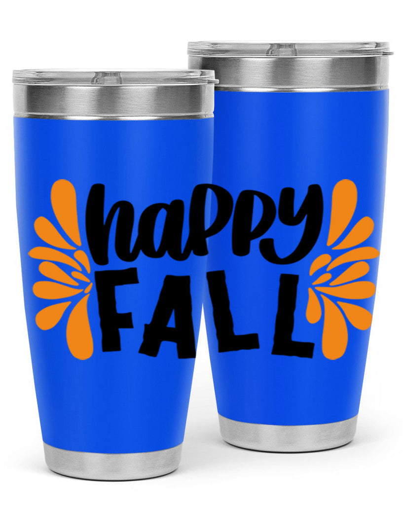 Happy Fall 491#- fall- Tumbler