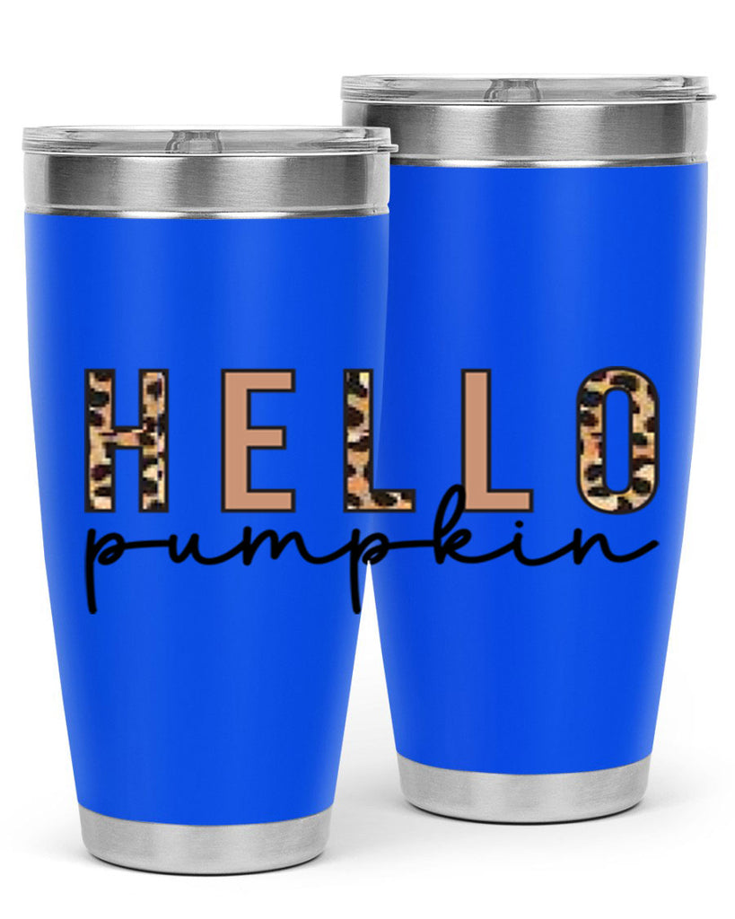 Hello Pumpkin Fall 291#- fall- Tumbler