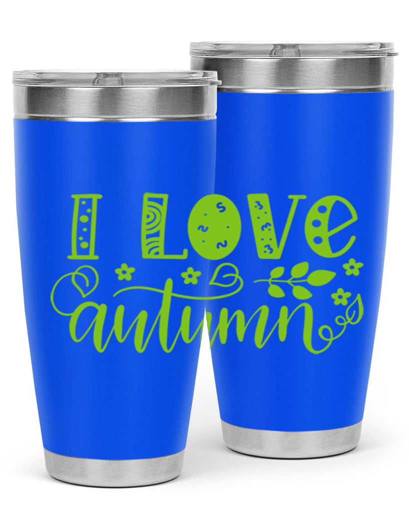 I Love Autumn 325#- fall- Tumbler