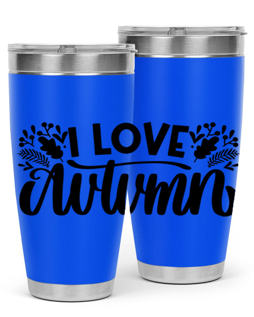 I Love Autumn 497#- fall- Tumbler